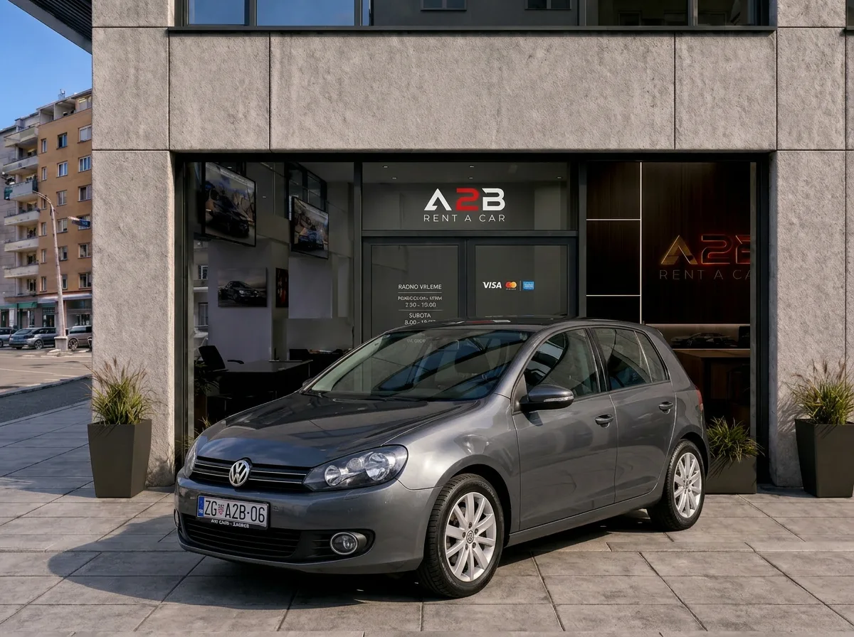 VW Golf 6 — rent a car Sarajevo, najam vozila bez depozita